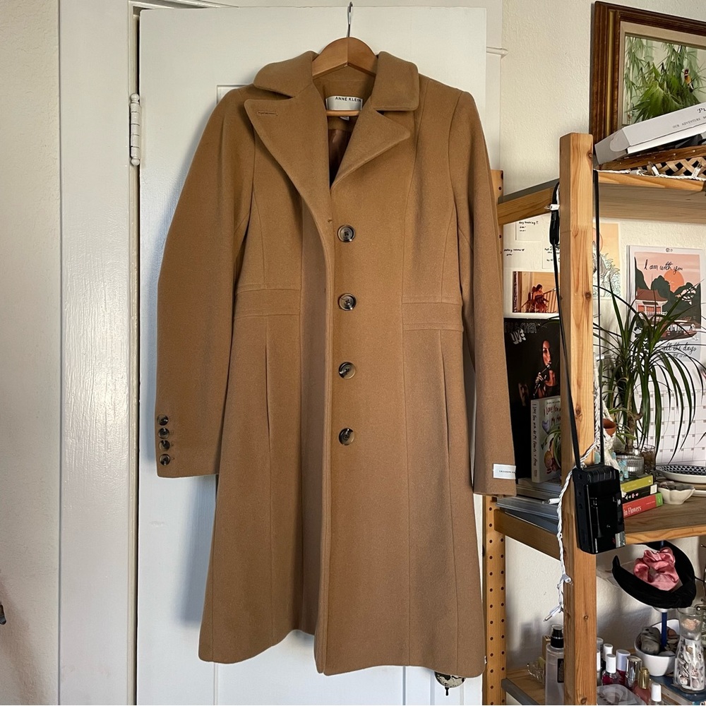 Anne Klein Cashmere Blend Coat